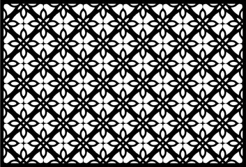 Decorative vintage Geometric floral seamless patterns minimalistic seamless patterns	