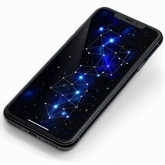 Phone Displaying Zodiac Sign