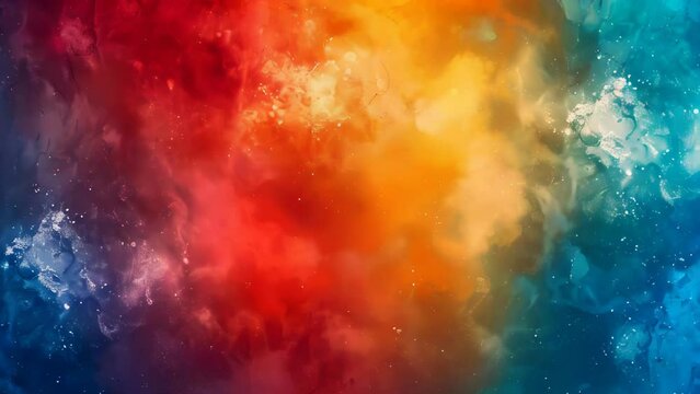 Abstract watercolor background with space for text. Digital art painting.