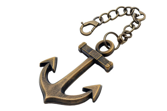 Anchor on White Background