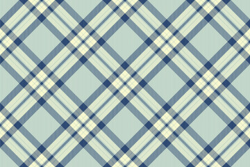 Tartan background vector of seamless fabric check with a pattern plaid textile texture.