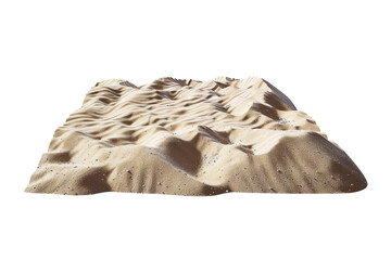 Sand Mountain Under White Sky