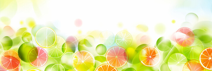 green and red citrus orange fruit background.  - obrazy, fototapety, plakaty