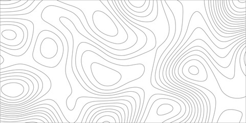 Abstract white topography vector background. Topographic map. Geographic mountain relief. counter map wavy line paper textrue. grid curve line abstract vector illustration . - obrazy, fototapety, plakaty