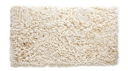 Rectangle Carpet isolated on white background