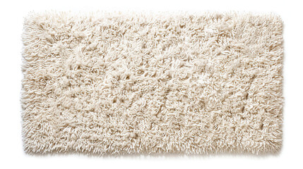 Rectangle Carpet isolated on white background