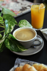 Desayuno con café