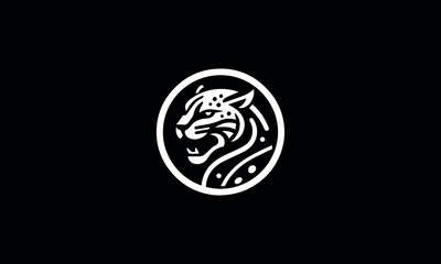 round logo puma | roaring puma head vector image roaring puma head vectorize image roaring puma head illustration