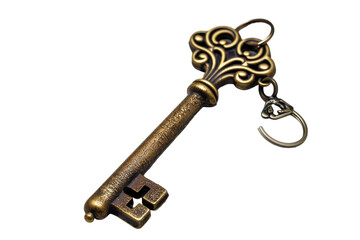 Key Hanging From Key Chain