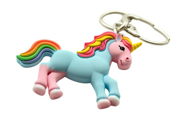 Colorful Unicorn Keychain
