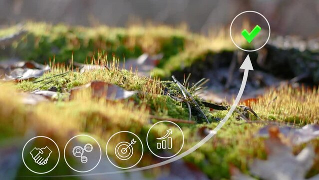 co2 reduce emissions and carbon footprint to limit global warming and climate change. Sustainable development and green business based on renewable energy.Ecology concept 4k