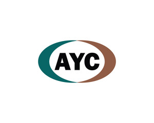 AYC logo design vector template