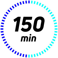 stopwatch 150 minutes
