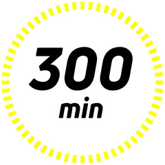 stopwatch 300 minutes