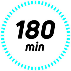 stopwatch 180 minutes