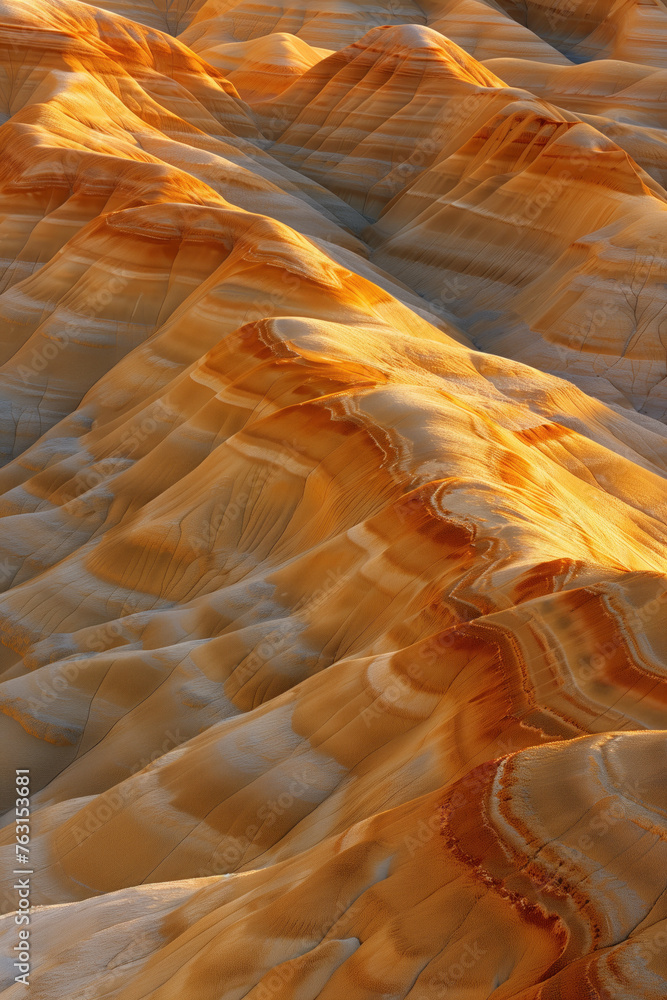 Aufkleber surreal mountain landscape. background image. created with generative ai technology.