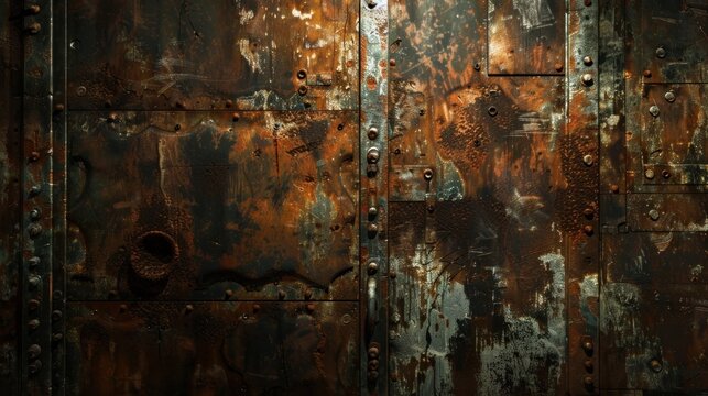 rusty metal background- rust corrosion