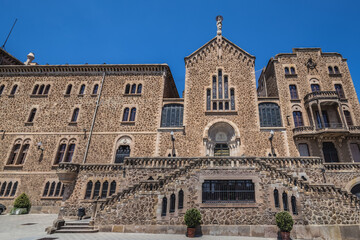 Sanctuary of Saint Joseph of the Mountain in Barcelona city, Spain