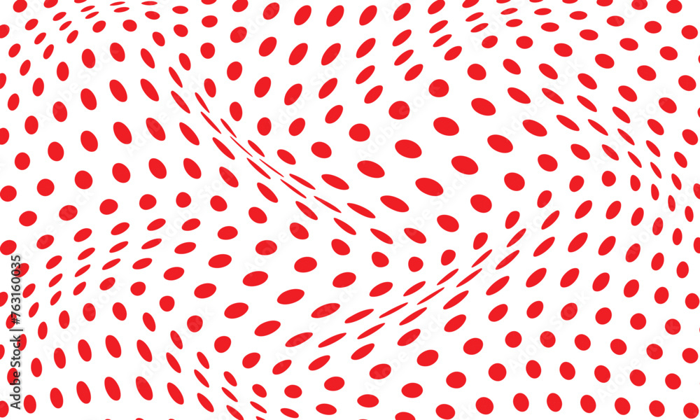 Poster abstract geometric dot pattern art vector illustration.
