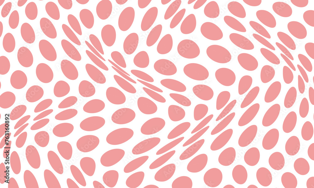 Poster abstract geometric dot pattern art vector illustration.