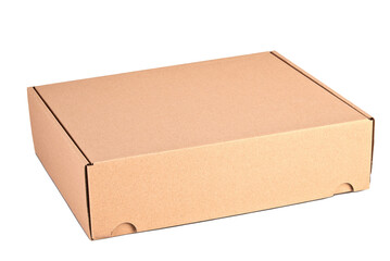 Closed card delivery Box ready for shipping