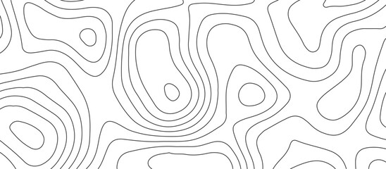 Abstract white topography vector background. Topographic map. Geographic mountain relief. counter map wavy line paper textrue. grid curve line abstract vector illustration .