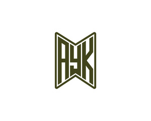AYK Logo design vector template
