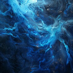 Fototapeta na wymiar cosmic energy blue background.