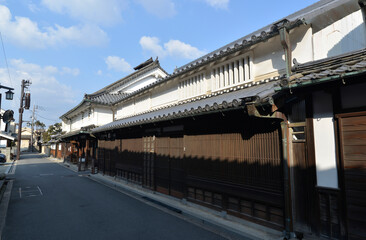 今井町の町並み　江戸時代の住宅　奈良県橿原市
