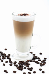 cup of coffee with chocolate