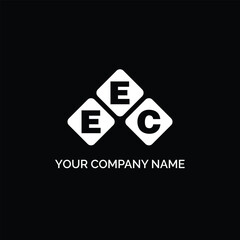 EEC letter logo design on white background. EEC logo. EEC creative initials letter Monogram logo icon concept. EEC letter design