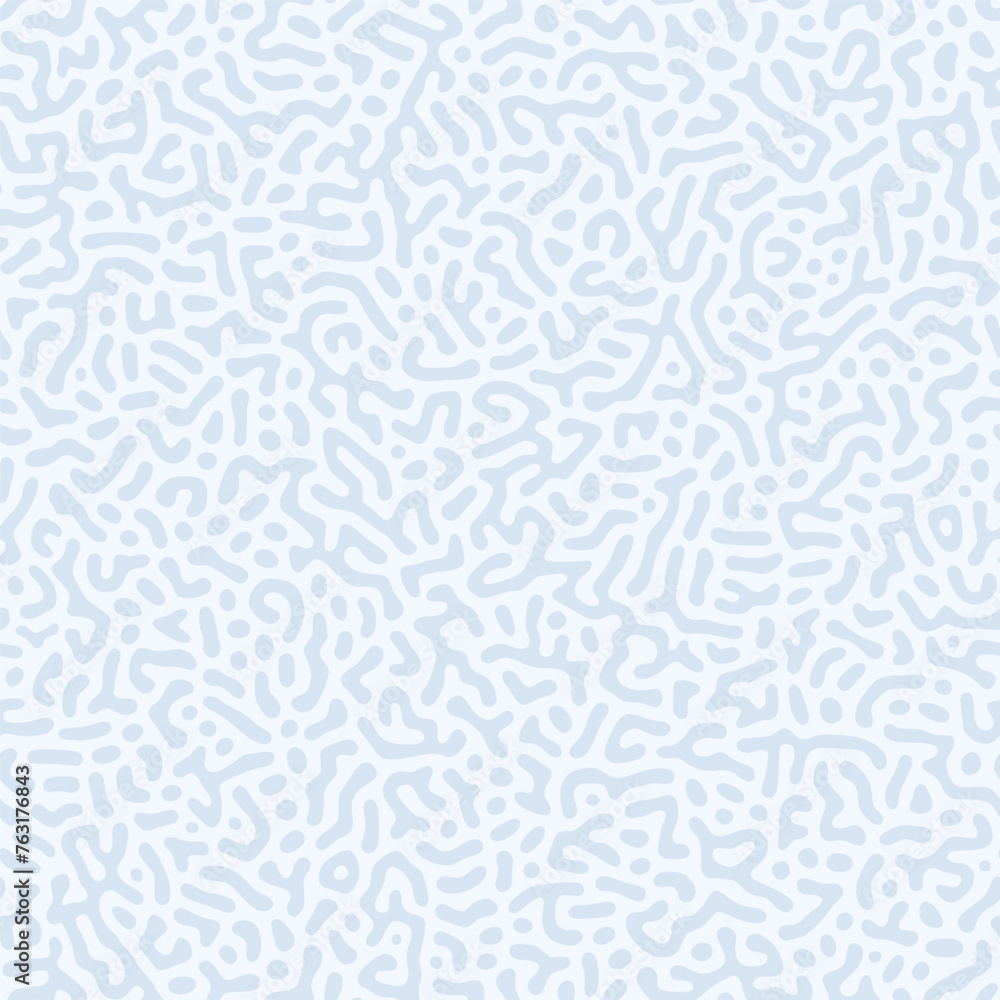 Poster organic seamless pattern. irregular bacteria background. repeated line patern. dashes turing surface