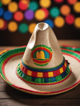Photograph Of Happy Cinco De Mayo Mexican Hat