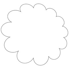 Obraz premium Monoline Aesthetic Shape