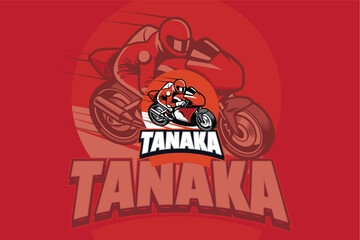 The "Biker sport moto" logo reflects the spirit of competition, speed and courage on the race track. He interpreted the dedication, skill and fighting spirit of the racers in achieving victory.