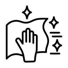 Cleaning Cloth Icon
