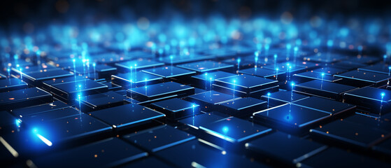 Abstract background of  technology communication network, visualizing futuristic connections.