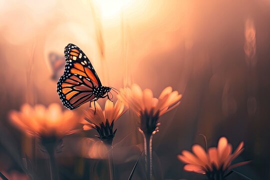 butterfly on flower