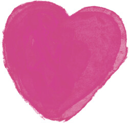Watercolor heart