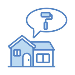 Renovation icon editable stock vector illustration