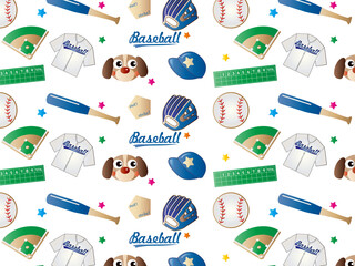 野球素材の壁紙　背景