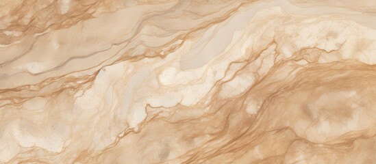 A detailed closeup of a brown and white marbled texture resembling a blend of soil and wood,...