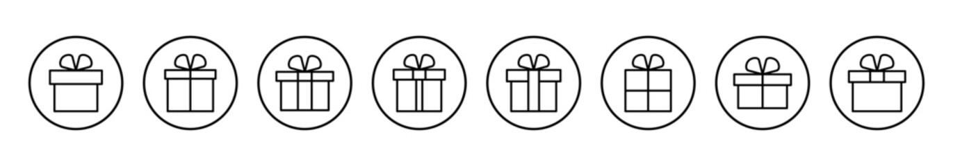Gift icon vector illustration. gift sign and symbol. birthday gift