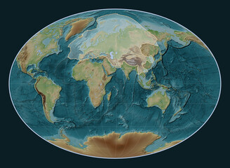 Eurasian tectonic plate. Fahey.