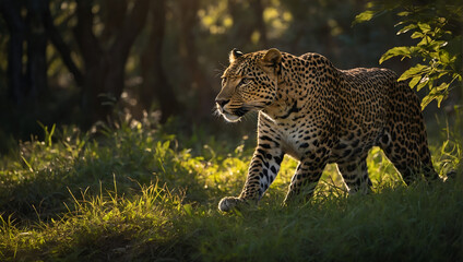 Leopard: Stunning Images of the Fierce Big Cat in the Wild - obrazy, fototapety, plakaty