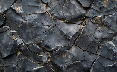 Shadowed Texture: Dark Gray Stone Background