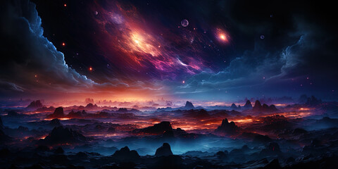 Mysterious cosmic phenomena, like mysterious messages from the depths of sp