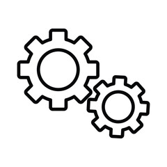 Engineering icon editable stock vector illustration