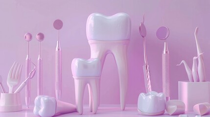 Dental Implant and Various Teeth Prosthetic Devices for Oral Healthcare and Procedures