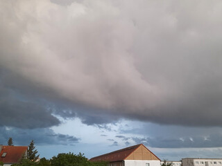 Schauerwolke, Wolkengebilde, 